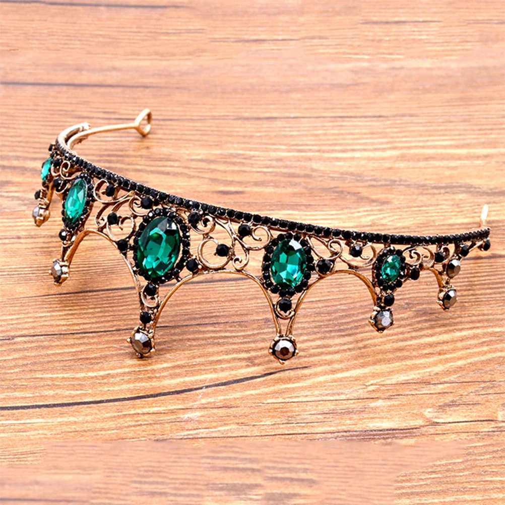 Lightweight Green Stone Bridal Crown Retro Vintage Wedding Tiara Bride Hair Jewelry for Party Engagement Headpiece Decoration
Lightweight Green Stone Bridal Crown Retro Vintage Wedding Tiara Bride Hair Jewelry for Party Engagement Headpiece Decoration