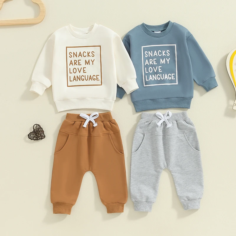 2024-05-31 Lioraitiin Baby Boys Pants Set, Long Sleeve Crew Neck Letters Print Sweatshirt with Elastic Waist Sweatpants Clothes
2024-05-31 Lioraitiin Baby Boys Pants Set, Long Sleeve Crew Neck Letters Print Sweatshirt with Elastic Waist Sweatpants Clothes