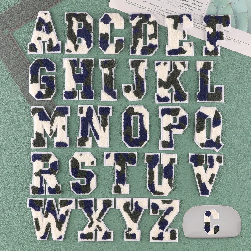 1 Piece Camouflage Creative Chenille Letter Patches DIY Assorted Combinations Creative Stickers Iron on Patch Embroidered Patch
1 Piece Camouflage Creative Chenille Letter Patches DIY Assorted Combinations Creative Stickers Iron on Patch Embroidered Patch
