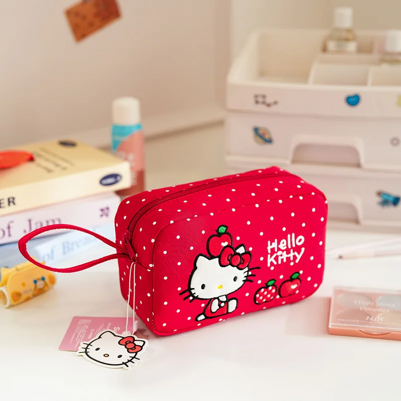 Cartoon Hello Kitty Makeup Bag Cute Women Accessories Anime Kawaii Girl Gift Large Capacity Storage Desktop Ornament Wholesale
Cartoon Hello Kitty Makeup Bag Cute Women Accessories Anime Kawaii Girl Gift Large Capacity Storage Desktop Ornament Wholesale