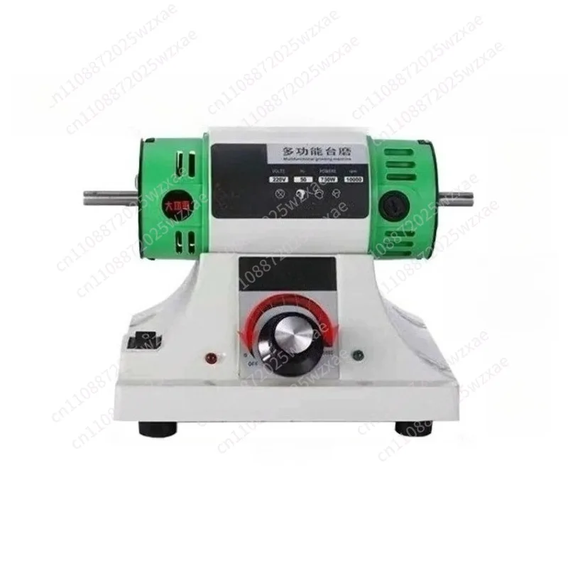 220V desktop polishing grinder, gem jewelry rock grinder, desktop lathe polishing machine, adjustable speed 0-10000RPM 750W
220V desktop polishing grinder, gem jewelry rock grinder, desktop lathe polishing machine, adjustable speed 0-10000RPM 750W
