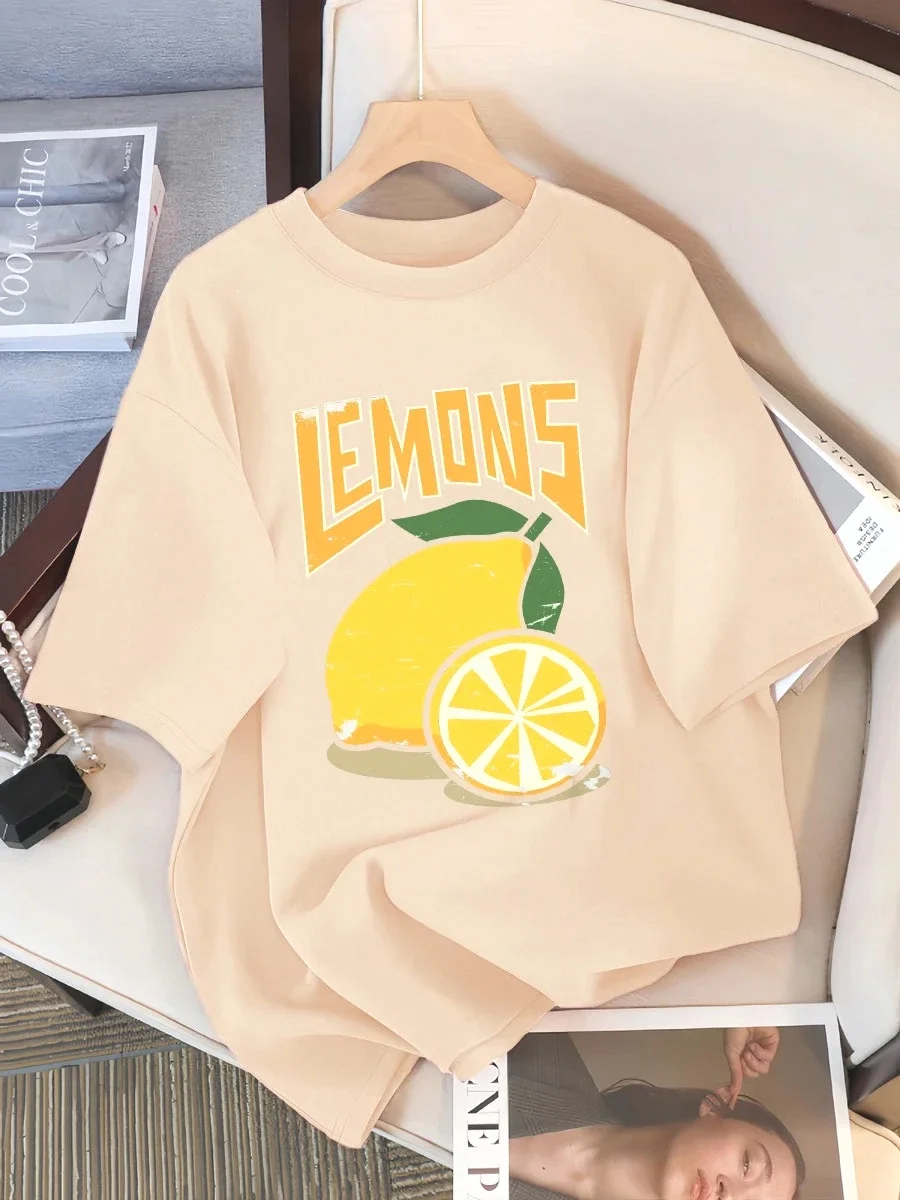 Fresh Lemon Fruit Prints Women Tee Shirt Casual T-Shirts Breathable Short Sleeve Tops Men's Shirts Kids Tshirt Woman t-shirts
Fresh Lemon Fruit Prints Women Tee Shirt Casual T-Shirts Breathable Short Sleeve Tops Men's Shirts Kids Tshirt Woman t-shirts