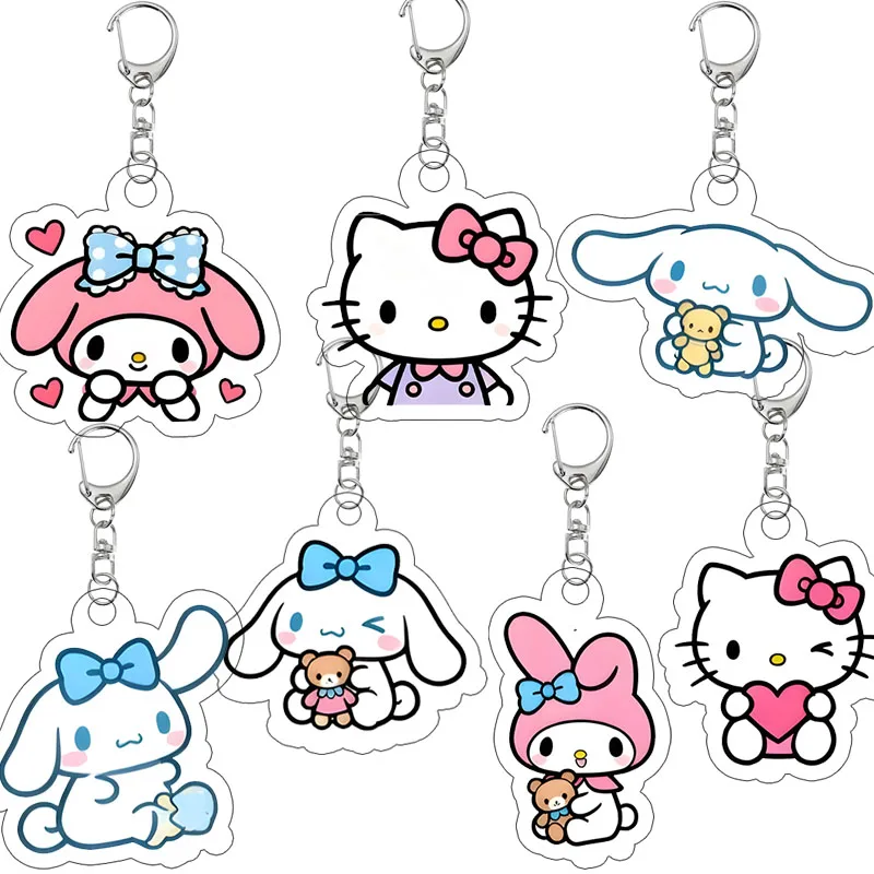 Подвеска для сумки Cinnamoroll, милый акриловый брелок Hello Kitty в мультяшном стиле, Q-версия, набор брелоков Melody Sweet, коллекционный подарок
Подвеска для сумки Cinnamoroll, милый акриловый брелок Hello Kitty в мультяшном стиле, Q-версия, набор брелоков Melody Sweet, коллекционный подарок