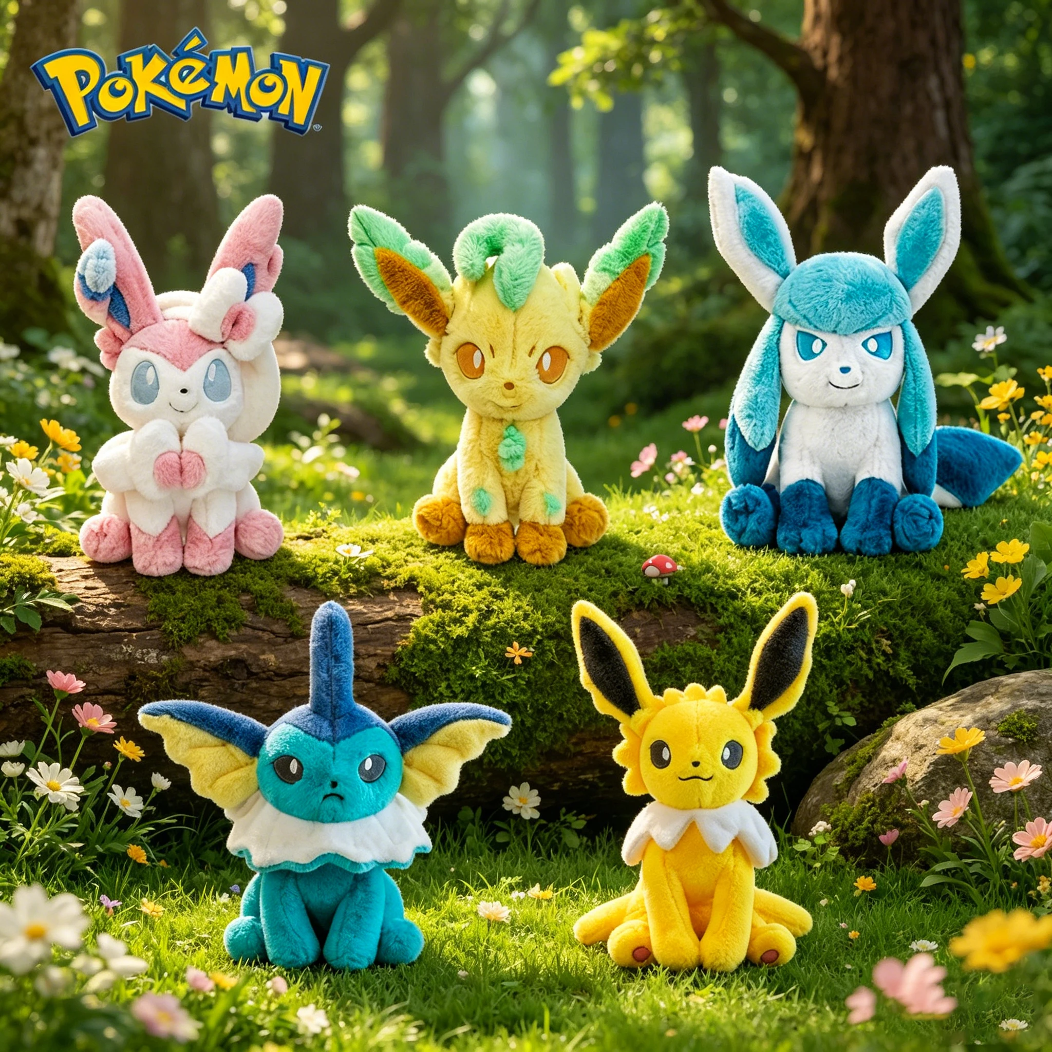 Kawaii Pocket Monster Eevee Plush Doll Sylveon Leafeon Glaceon Vaporeon Jolteon Cute Fluffy Stuffed Toy Fans Collectible Present
Kawaii Pocket Monster Eevee Plush Doll Sylveon Leafeon Glaceon Vaporeon Jolteon Cute Fluffy Stuffed Toy Fans Collectible Present