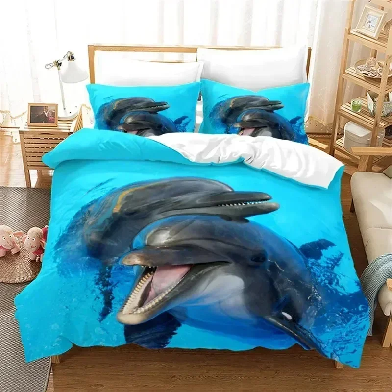 Top Dolphin Duvet Cover Full Kids Ocean Animal Bedding Set Luxury Mediterranean Style Comforter Cover Bedroom Decor
Top Dolphin Duvet Cover Full Kids Ocean Animal Bedding Set Luxury Mediterranean Style Comforter Cover Bedroom Decor
