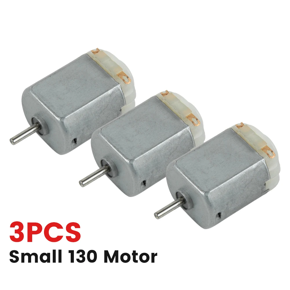 Brand New Electric Machinery Tools 130 Motor Miniature Motor 17000-18000 Rpm 38*20*15mm 3pcs/set For Toy Car DIY
Brand New Electric Machinery Tools 130 Motor Miniature Motor 17000-18000 Rpm 38*20*15mm 3pcs/set For Toy Car DIY