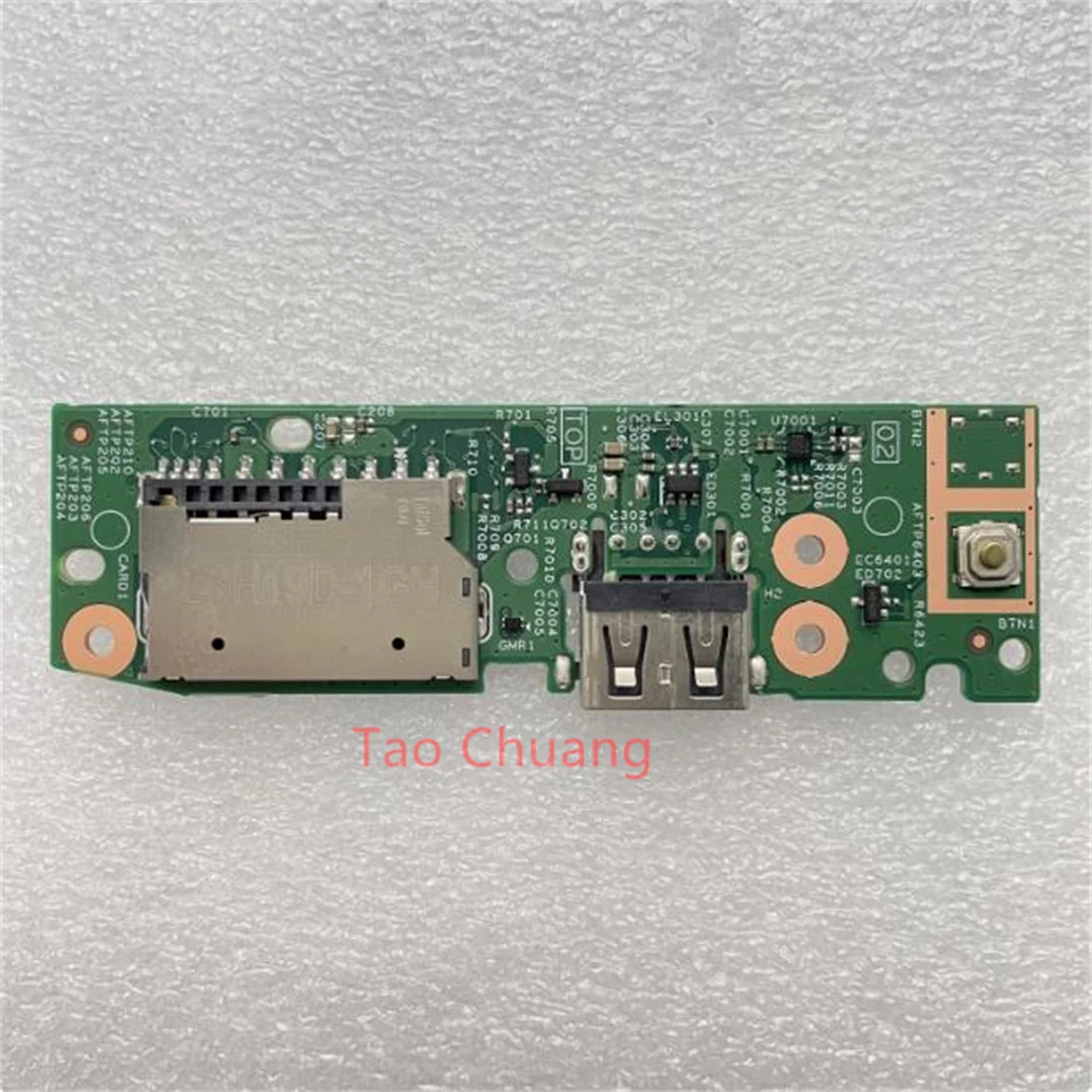 FOR Dell Inspiron 5481 5482 Card Reader USB Board Power Switch Button Board 17B85-1 02Y03W
FOR Dell Inspiron 5481 5482 Card Reader USB Board Power Switch Button Board 17B85-1 02Y03W