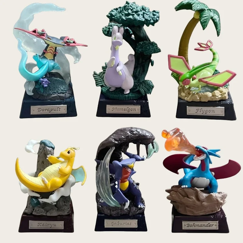 Re-Ment Pokemon POCKET STATUE Dragon Type Dragonite Flygon Salamence Garchomp Goodra Dragapult Original Toys Gift
Re-Ment Pokemon POCKET STATUE Dragon Type Dragonite Flygon Salamence Garchomp Goodra Dragapult Original Toys Gift