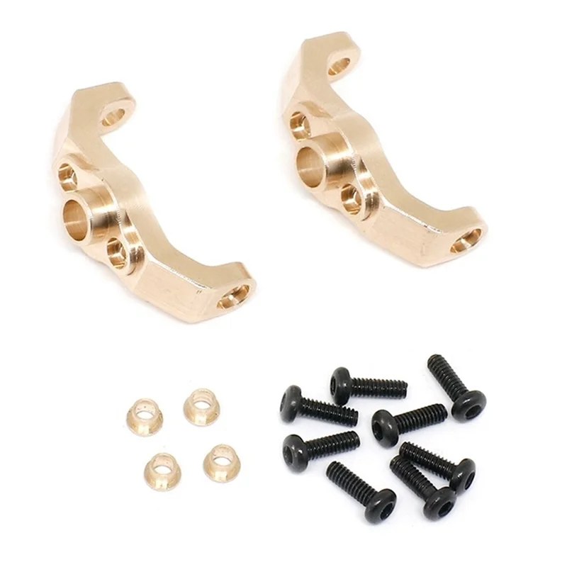 2Pcs RC Car Brass Caster Blocks 9733 For Traxxas TRX4M TRX-4M 1/18 RC Crawler Car Upgrades Parts Accessories-Y44A
2Pcs RC Car Brass Caster Blocks 9733 For Traxxas TRX4M TRX-4M 1/18 RC Crawler Car Upgrades Parts Accessories-Y44A