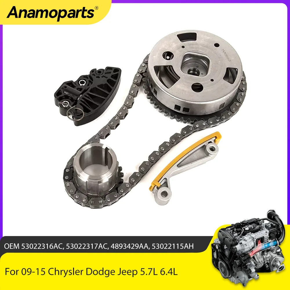 Engine Parts Timing Chain Camshaft Phaser Kit VVT Gear Fit 5.7 L 6.4 L GAS For Chrysler Dodge Charger Jeep Ram 5.7L 6.4L 09-15
Engine Parts Timing Chain Camshaft Phaser Kit VVT Gear Fit 5.7 L 6.4 L GAS For Chrysler Dodge Charger Jeep Ram 5.7L 6.4L 09-15