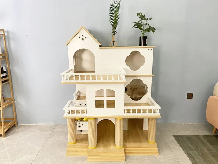 *---China Factory Supply Luxury Wood Pet Furniture Cat Tower Tree House For Large Indoor Cats Climbing & Playing Indoor
*---China Factory Supply Luxury Wood Pet Furniture Cat Tower Tree House For Large Indoor Cats Climbing & Playing Indoor