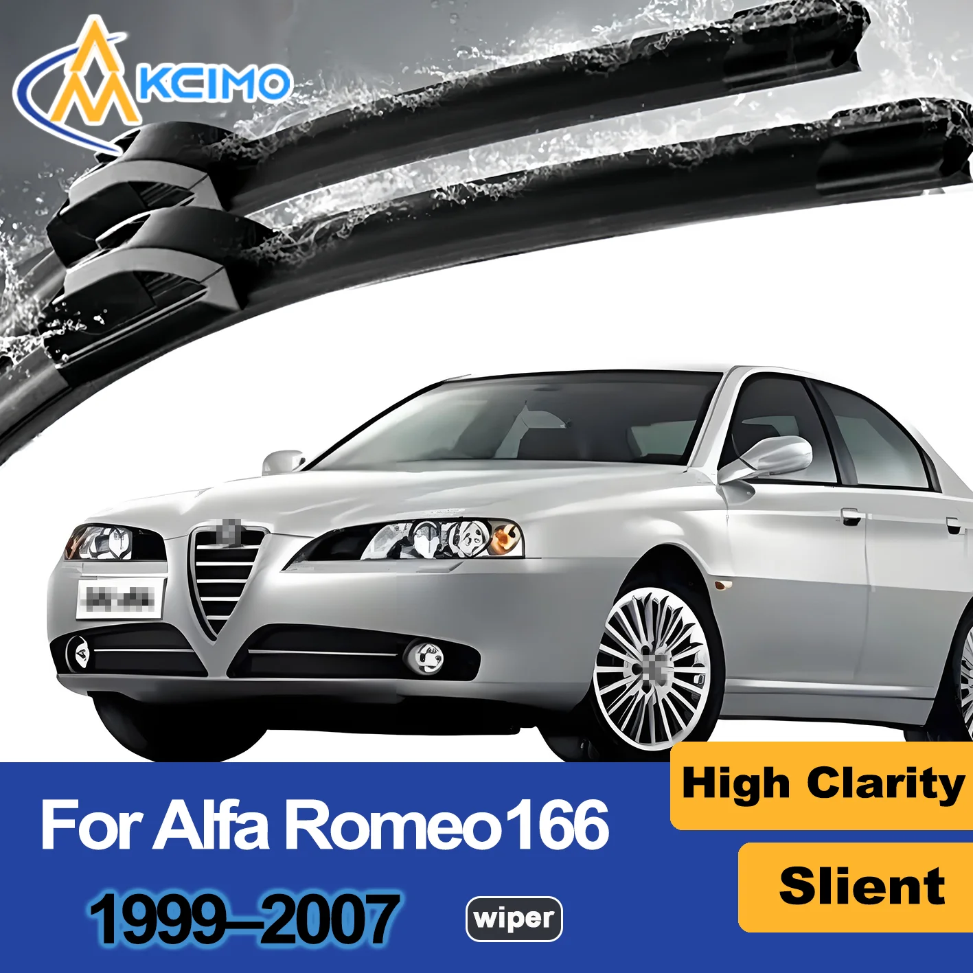 2PCS New Front Windshield Wiper Blade for Alfa Romeo 166 1999-2007 Front Windshield Auto Wipers Blade Accessories 2007 2006 2005
2PCS New Front Windshield Wiper Blade for Alfa Romeo 166 1999-2007 Front Windshield Auto Wipers Blade Accessories 2007 2006 2005