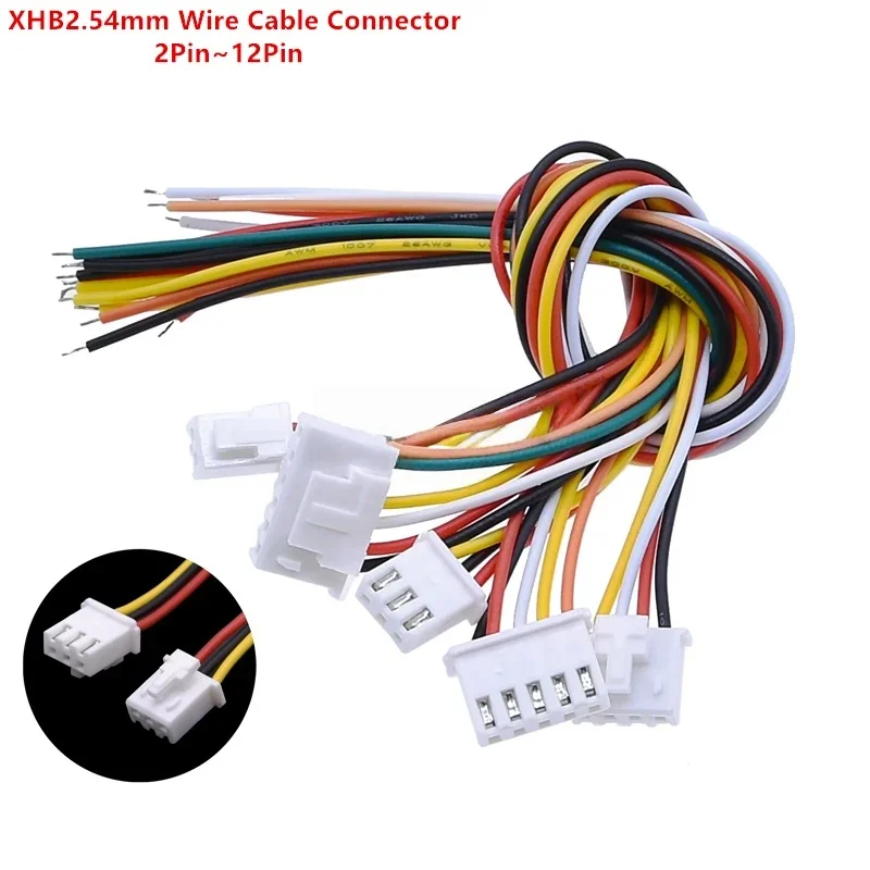 10Pcs JST XHB2.54 XHB 2.54mm Wire Cable Connector 2P/3P/4P/5P/6P/7P/8P/9P/10P/11P/12 Pin Pitch Female Plug Socket 22AWG 24 26AWG
10Pcs JST XHB2.54 XHB 2.54mm Wire Cable Connector 2P/3P/4P/5P/6P/7P/8P/9P/10P/11P/12 Pin Pitch Female Plug Socket 22AWG 24 26AWG