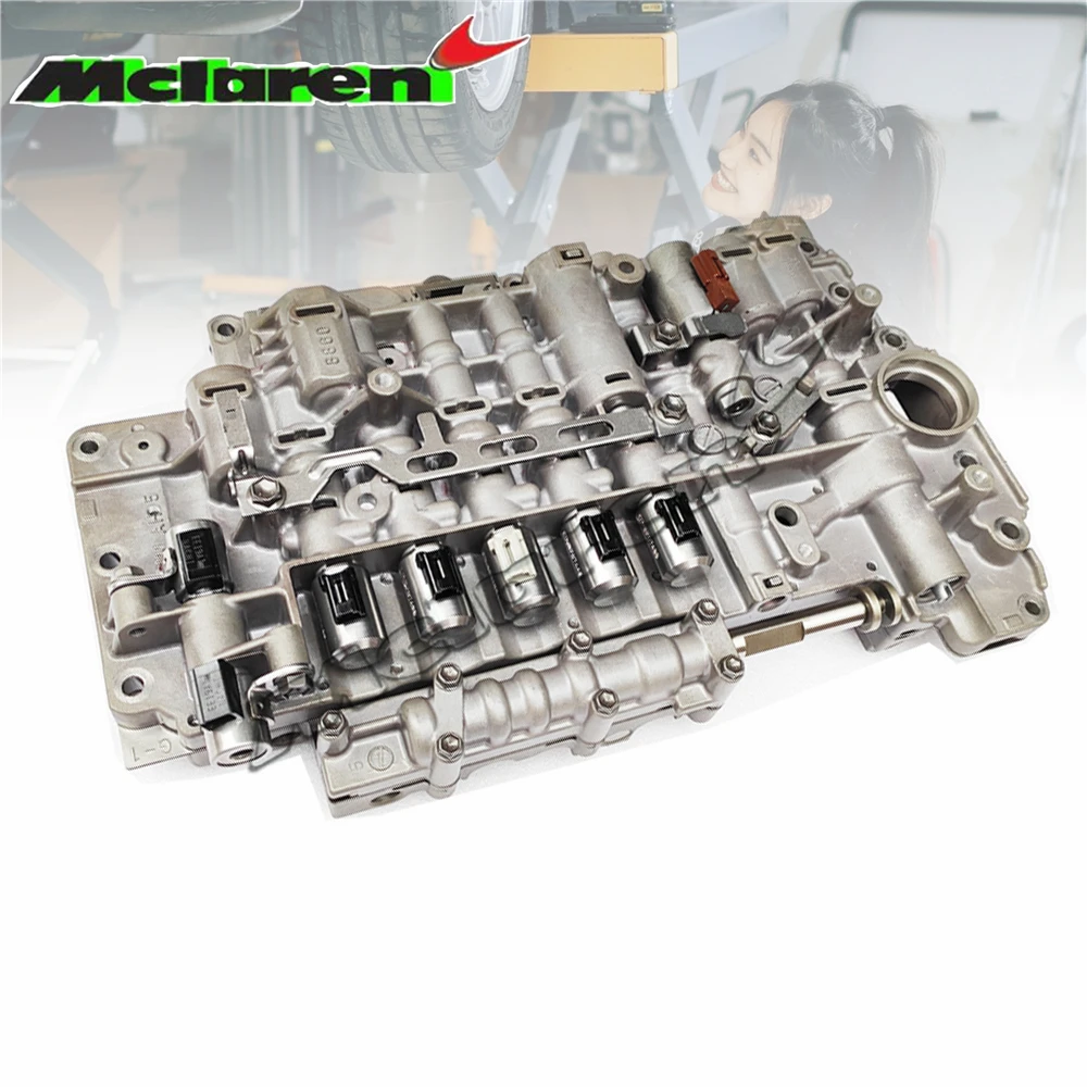 For Audi VW TR60SN 09D Transmission Valve Body With Solenoids Original 09D325039A For Audi Q7 VW Touareg 6-Speed Gearbox
For Audi VW TR60SN 09D Transmission Valve Body With Solenoids Original 09D325039A For Audi Q7 VW Touareg 6-Speed Gearbox
