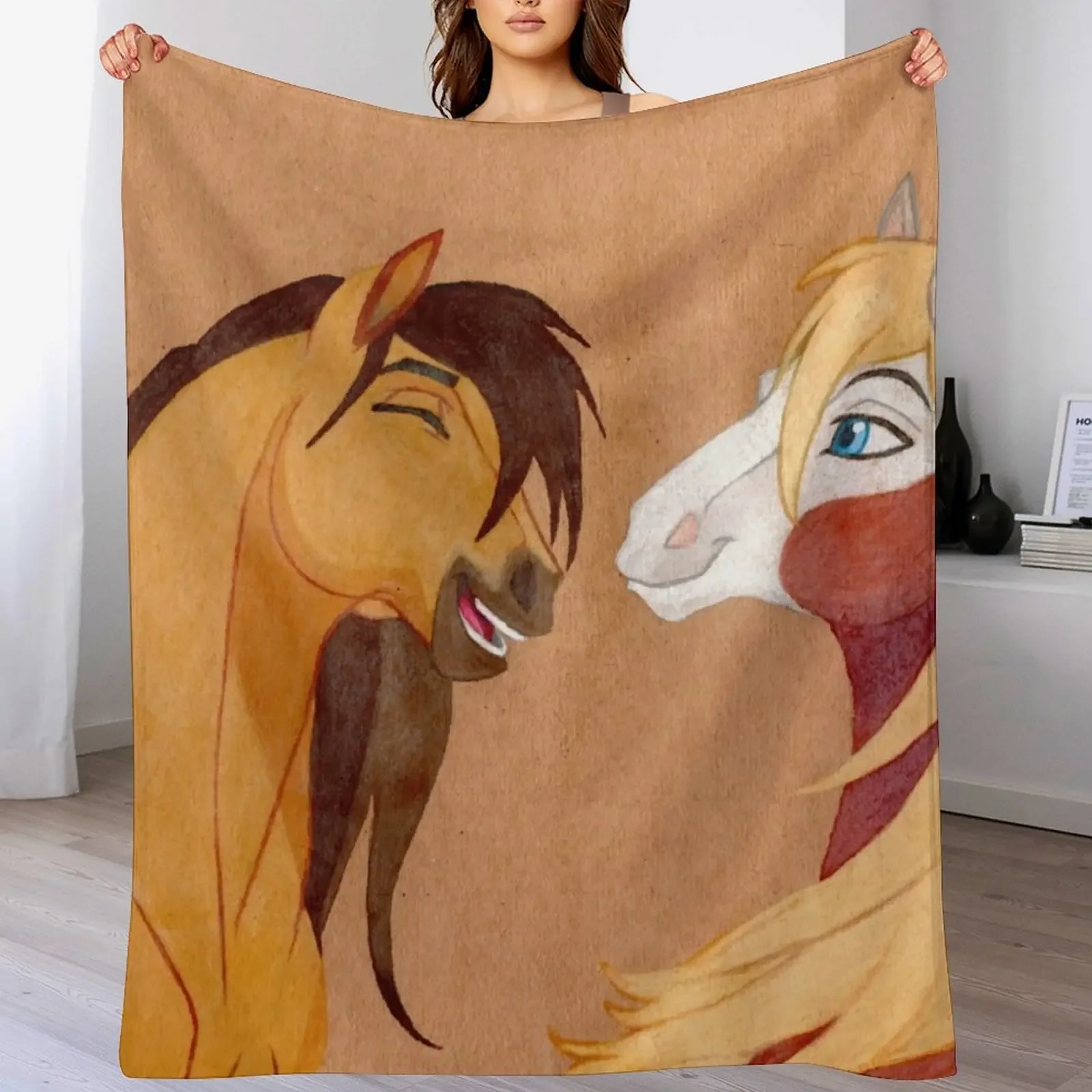 Spirit and Rain Throw Blanket Faux Fur Soft Warm Blanket for Bed
Spirit and Rain Throw Blanket Faux Fur Soft Warm Blanket for Bed