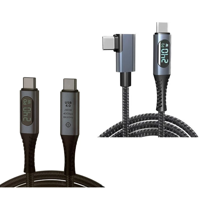 Для кабеля Кабель USB 4 для телефона Зарядное устройство 15 Передача данных 40 Гбит/с Поддержка дисплея 8K 240 Вт Зарядка USB C
Для кабеля Кабель USB 4 для телефона Зарядное устройство 15 Передача данных 40 Гбит/с Поддержка дисплея 8K 240 Вт Зарядка USB C