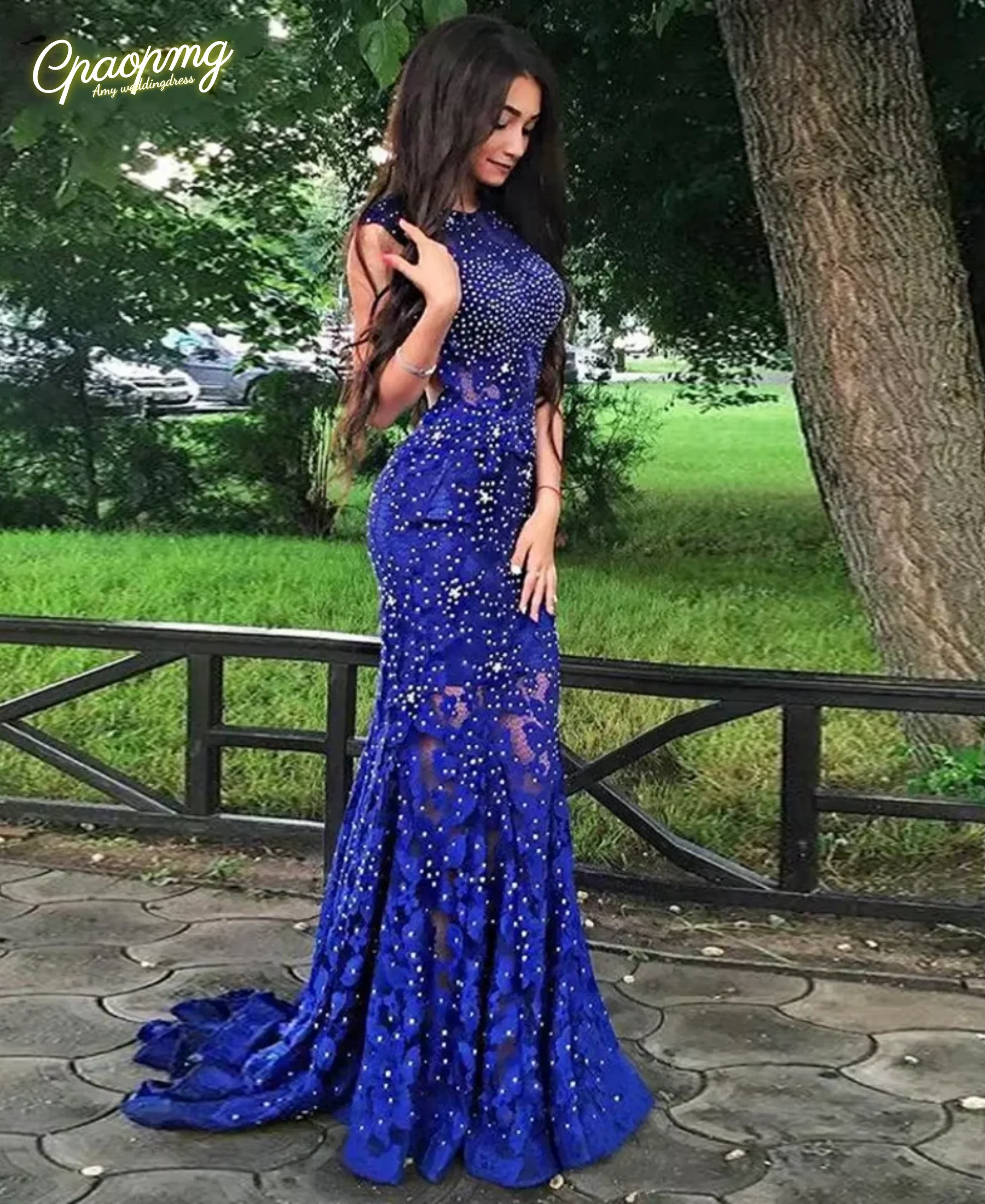 Customized Blue Mermaid Evening Dresses Women Formal Party Robe De Soiree Elegant Beads Lace Vestidos Maxi Long Prom Dress
Customized Blue Mermaid Evening Dresses Women Formal Party Robe De Soiree Elegant Beads Lace Vestidos Maxi Long Prom Dress