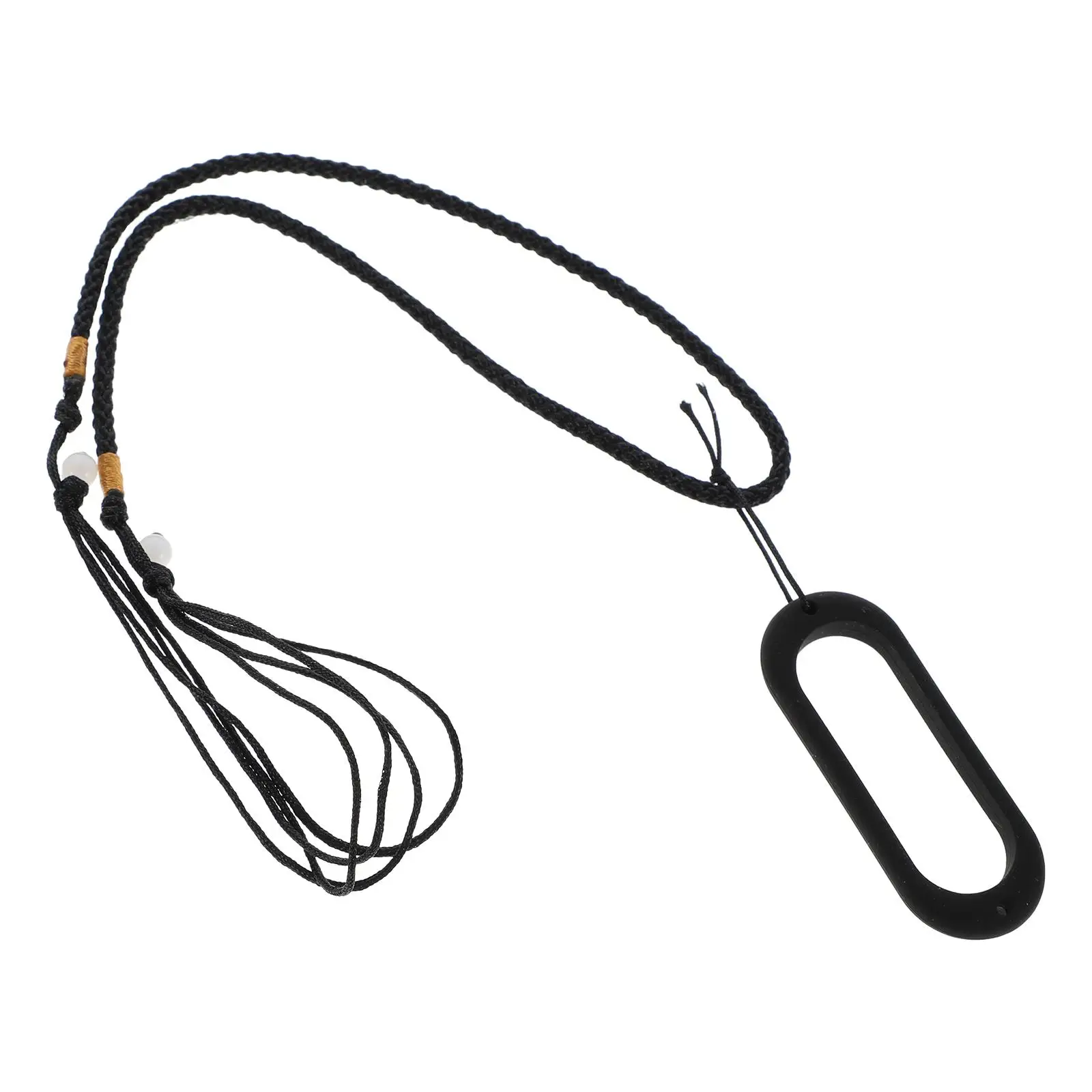 Silicone Shell Two-hole Wristband Retro Necklace Cord Men Protective Cover Adjustable Lanyard
Silicone Shell Two-hole Wristband Retro Necklace Cord Men Protective Cover Adjustable Lanyard