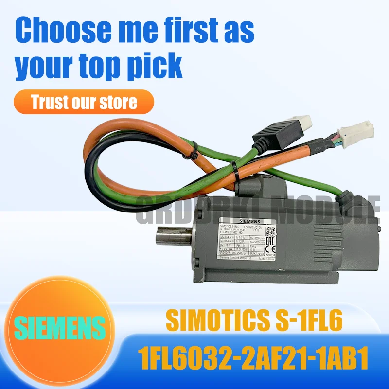 New Original SIEMENS 1FL6032-2AF21-1AB1 1FL6032-2AF21-1AH1 SIMOTICS S-1FL6 Servo Motor
New Original SIEMENS 1FL6032-2AF21-1AB1 1FL6032-2AF21-1AH1 SIMOTICS S-1FL6 Servo Motor