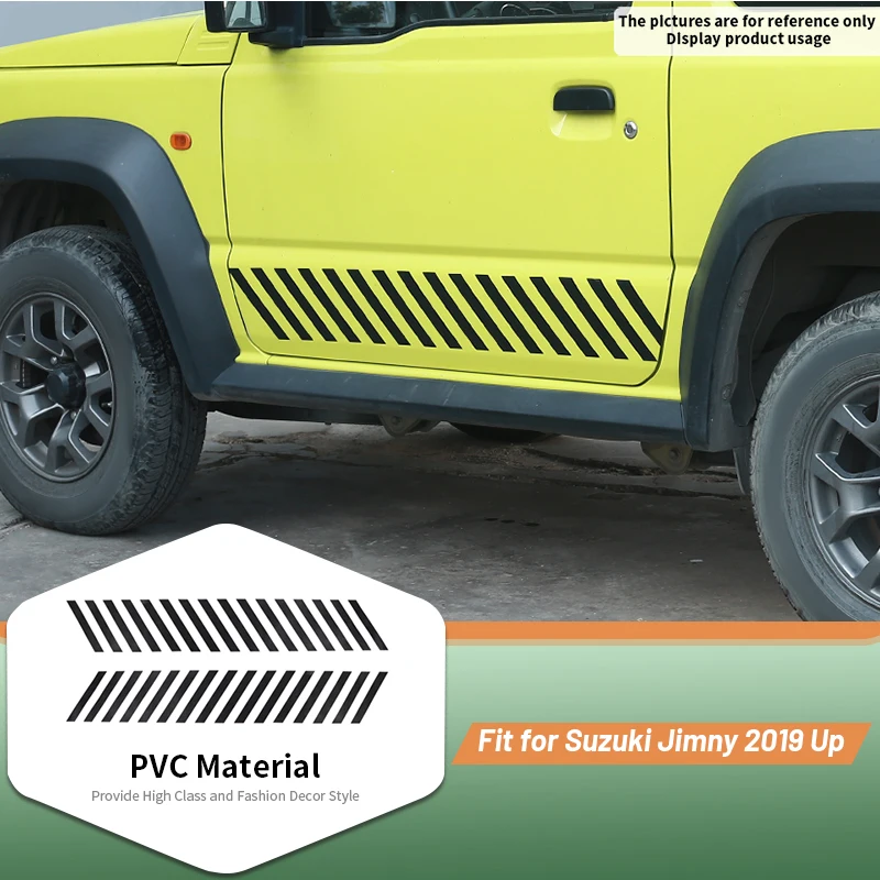 Car Door Side Skirt Stripe Sticker Decals Trim For Suzuki Jimny 2019 2020 2021 2022 2023 2024 2025 Exterior Accessories
Car Door Side Skirt Stripe Sticker Decals Trim For Suzuki Jimny 2019 2020 2021 2022 2023 2024 2025 Exterior Accessories