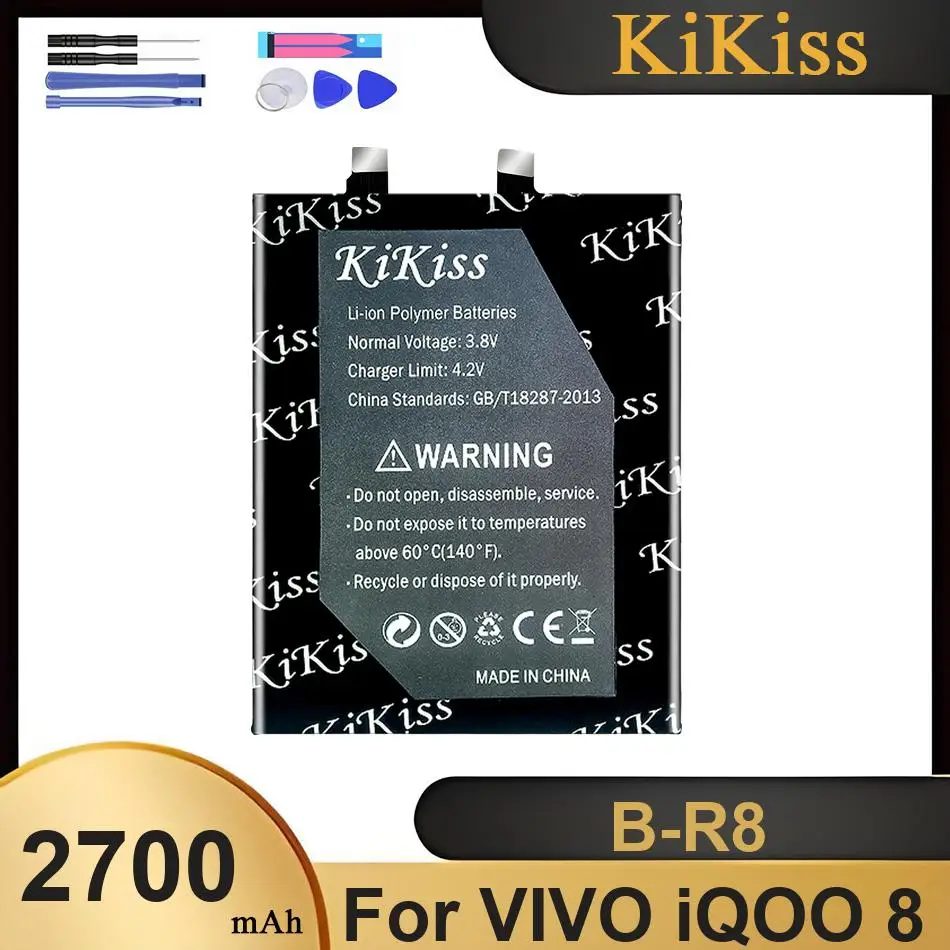 Аккумулятор для мобильного телефона B-R8 для VIVO iQOO 8, высокопроизводительные батареи
Аккумулятор для мобильного телефона B-R8 для VIVO iQOO 8, высокопроизводительные батареи