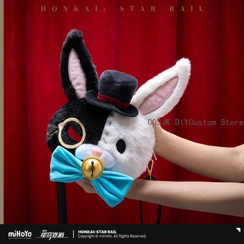 official Game Honkai: Star Rail Sparkle Rabbit Plush Bag Anime Crossbody Bag Kawaii Shoulder Bag Cosplay Purse Birthday Gift
official Game Honkai: Star Rail Sparkle Rabbit Plush Bag Anime Crossbody Bag Kawaii Shoulder Bag Cosplay Purse Birthday Gift