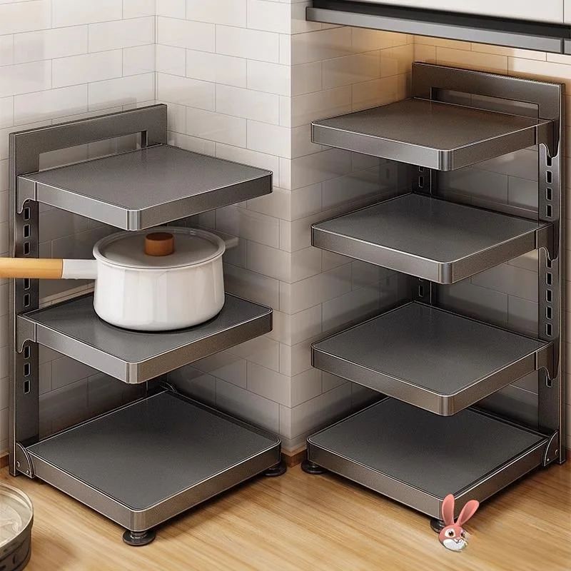 Kitchen Multi-layer Storage Rack Pot Holder Sink Base Stand Utensil Organizer Floor-standing Cabinet Partition Pot Holder
Kitchen Multi-layer Storage Rack Pot Holder Sink Base Stand Utensil Organizer Floor-standing Cabinet Partition Pot Holder