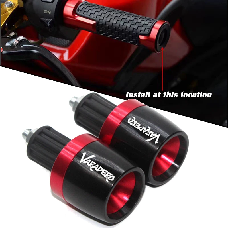 Handlebar Grips Bar Ends Hand Grip plug Slider End Caps For XL 125V XL125V Varadero 2001-2010 Motorcycle Accessories
Handlebar Grips Bar Ends Hand Grip plug Slider End Caps For XL 125V XL125V Varadero 2001-2010 Motorcycle Accessories