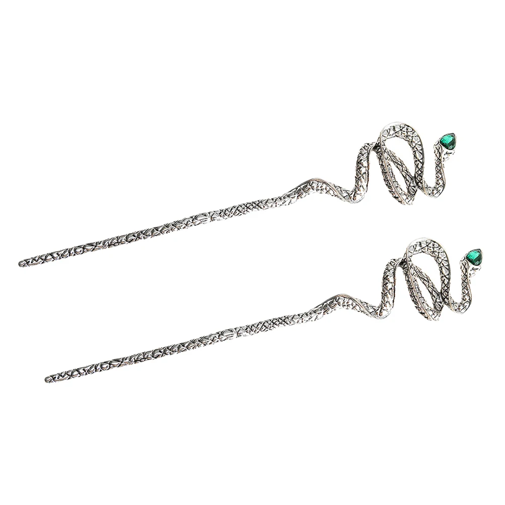 2Pcs SnakeShape ZincAlloy Rhinestone Women Hair Accessories Accessories Women Hairstyle DIY Hair Fork Tools Buns
2Pcs SnakeShape ZincAlloy Rhinestone Women Hair Accessories Accessories Women Hairstyle DIY Hair Fork Tools Buns