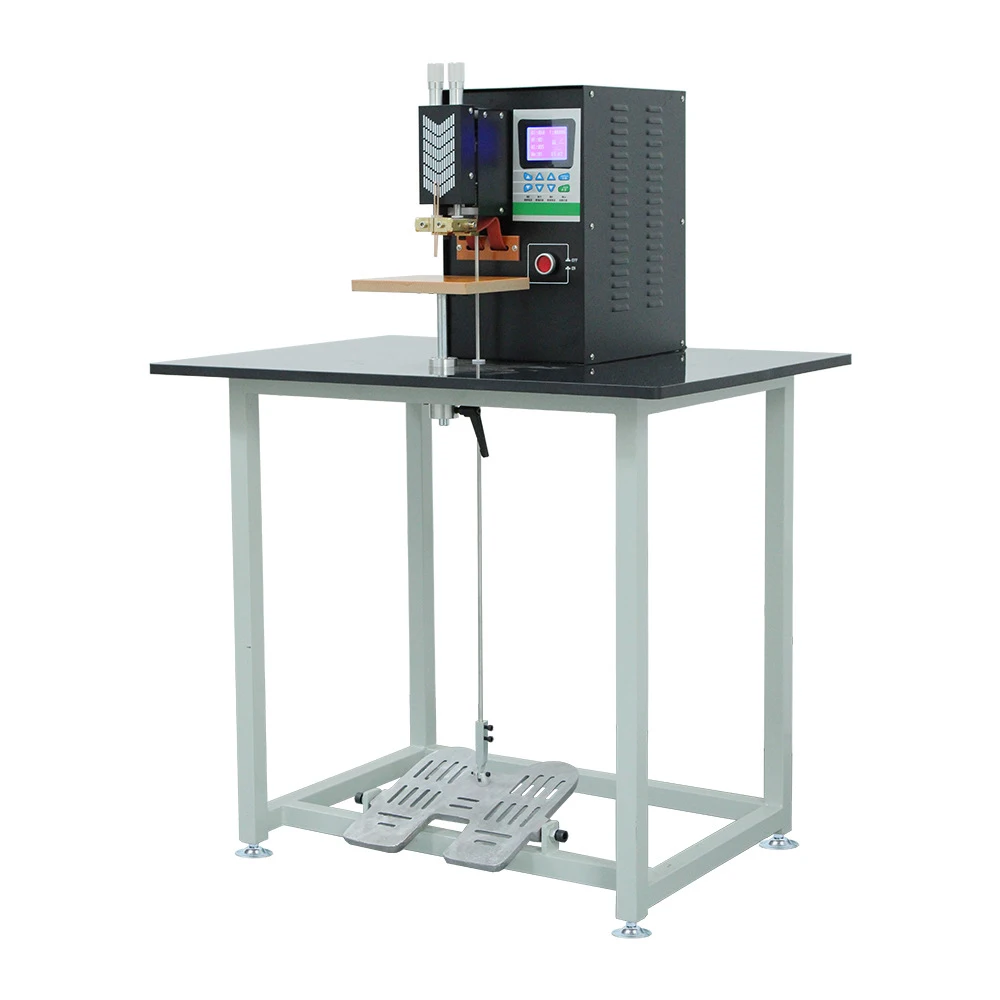 Foot Control Pneumatic Lithium Ion Cylindrical Battery Pack Spot Welding Machine for 18650 21700 26650 32700
Foot Control Pneumatic Lithium Ion Cylindrical Battery Pack Spot Welding Machine for 18650 21700 26650 32700