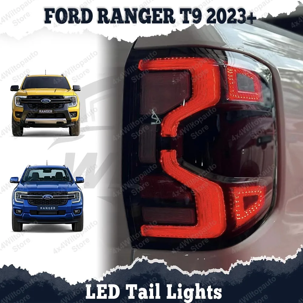 Светодиодные задние фонари для Ford Ranger Next GEN T9 2023 2024 2025 Wildtrak без радара, задний фонарь в сборе, автомобильные аксессуары
Светодиодные задние фонари для Ford Ranger Next GEN T9 2023 2024 2025 Wildtrak без радара, задний фонарь в сборе, автомобильные аксессуары