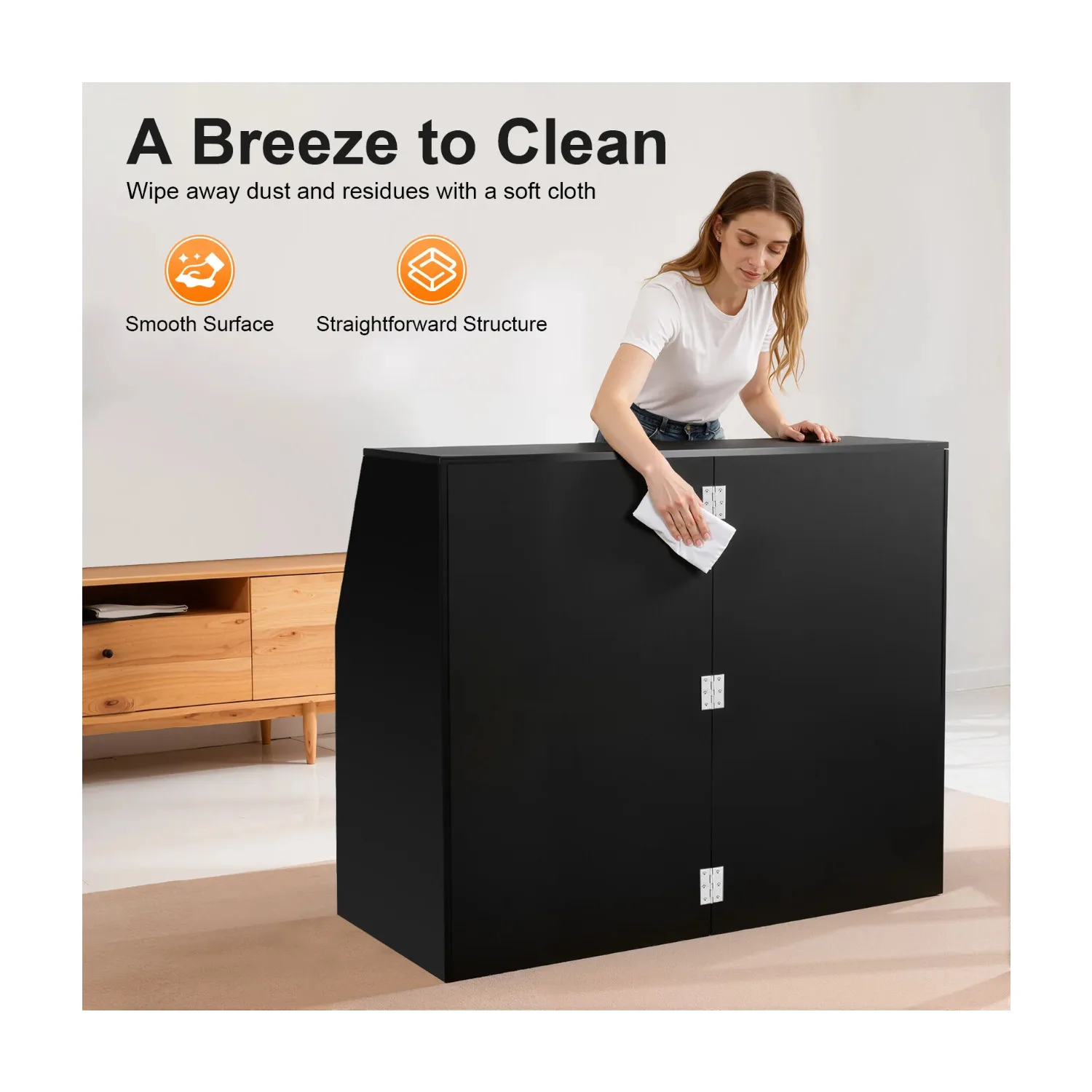 43''*48''*20'' Portable Event Bar, Folding Party Counter Mobile Drink Table 110lbs Load Capacity for Parties BBQs Catering
43''*48''*20'' Portable Event Bar, Folding Party Counter Mobile Drink Table 110lbs Load Capacity for Parties BBQs Catering