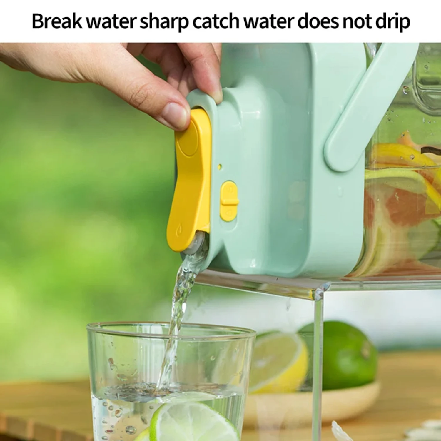 3.5L Refrigerator Cold Water Bottle Large Capacity Kettle with Faucet Iced Beverage Dispenser Kitchen Drinkware Juice Container
3.5L Refrigerator Cold Water Bottle Large Capacity Kettle with Faucet Iced Beverage Dispenser Kitchen Drinkware Juice Container