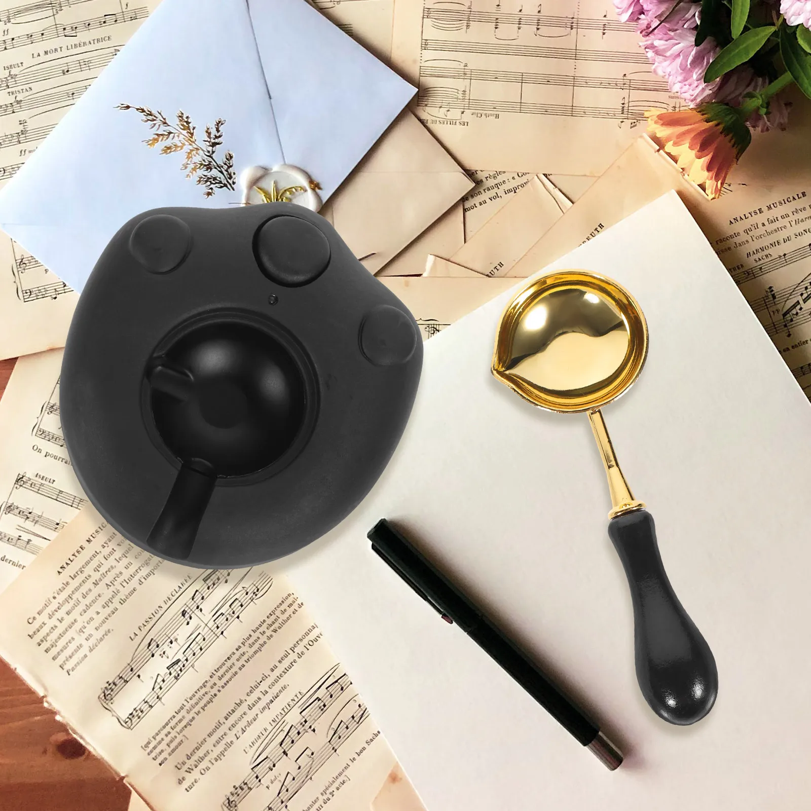 Cat Claw Electric Wax Black USB Heater Spoon Kit Low Voltage Fast Heating Sealing Stove Wax Warmer Craft Gift
Cat Claw Electric Wax Black USB Heater Spoon Kit Low Voltage Fast Heating Sealing Stove Wax Warmer Craft Gift