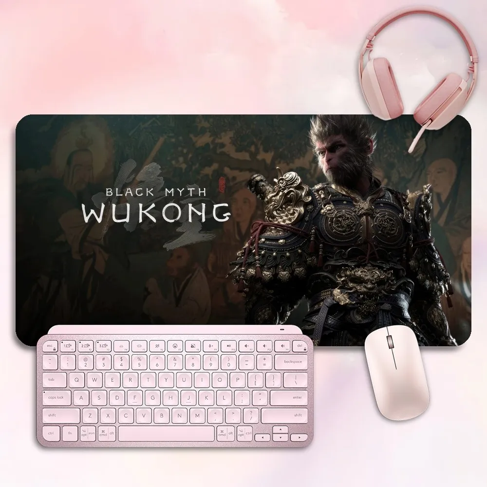 Game Black Myth WuKong Mousepad Computer Laptop Extended Mouse Mats Large Rubber Keyboards Table Mat
Game Black Myth WuKong Mousepad Computer Laptop Extended Mouse Mats Large Rubber Keyboards Table Mat
