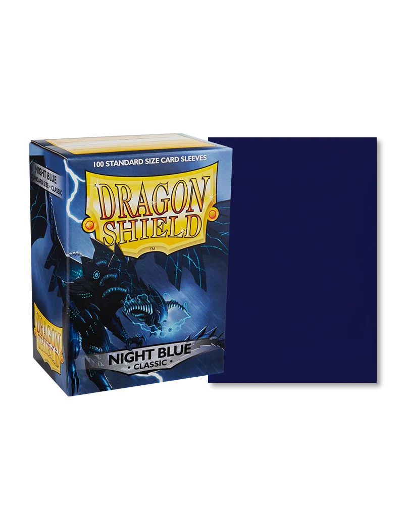 Dragon Shield стандартного размера матовый ночной синий (100 рукавов)
Dragon Shield стандартного размера матовый ночной синий (100 рукавов)