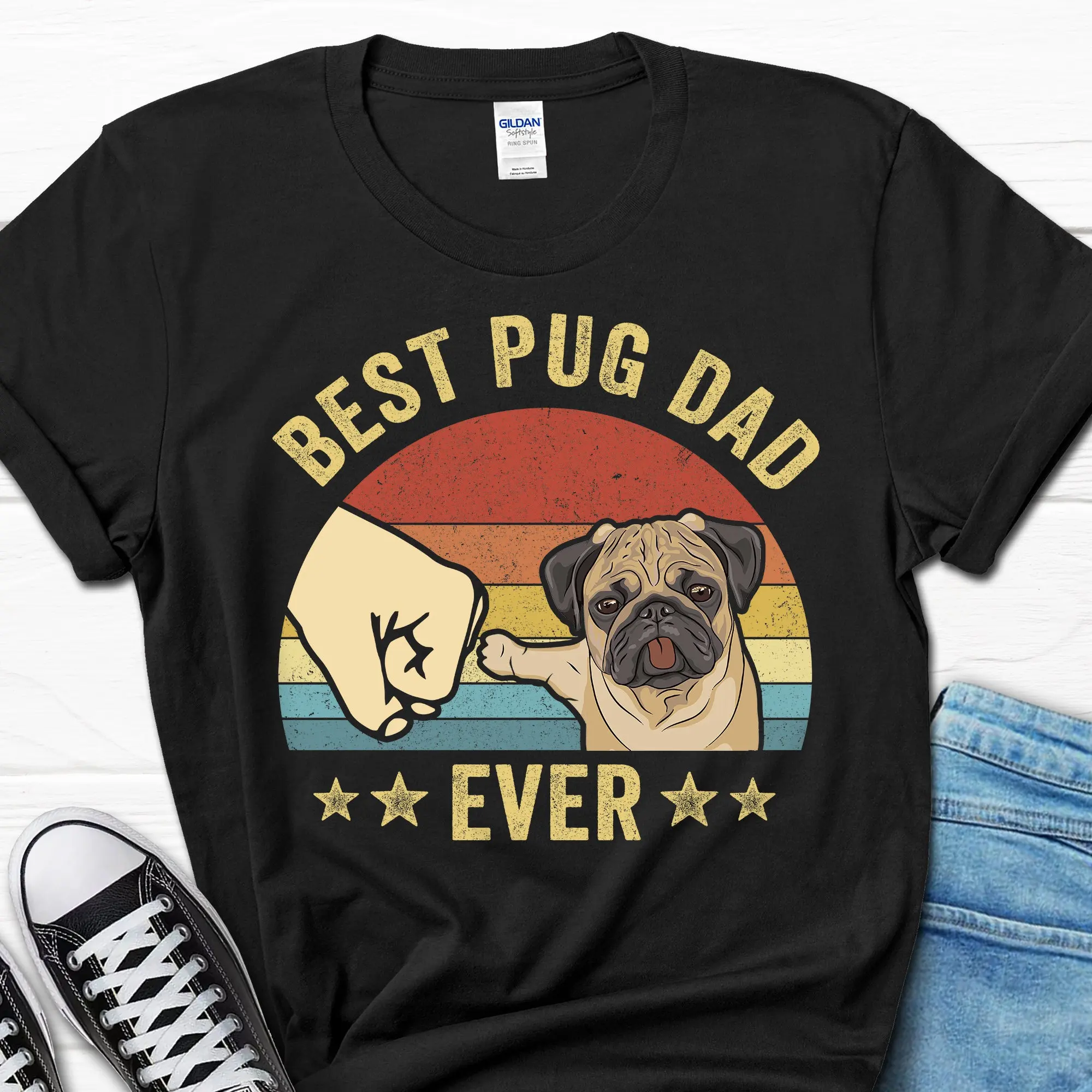 Футболка Best Pug Dad Ever, мужская, на День отца, владелец s для него, для влюбленных мужчин
Футболка Best Pug Dad Ever, мужская, на День отца, владелец s для него, для влюбленных мужчин