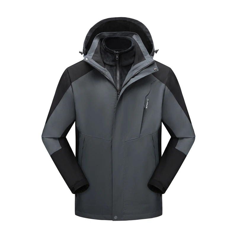 Men and Women Thicken Warm Windbreaker Camping Hiking Outwear Fleece Mens Women Waterproof Parka Coats 3 in 1 Two-pieces Sets
Men and Women Thicken Warm Windbreaker Camping Hiking Outwear Fleece Mens Women Waterproof Parka Coats 3 in 1 Two-pieces Sets