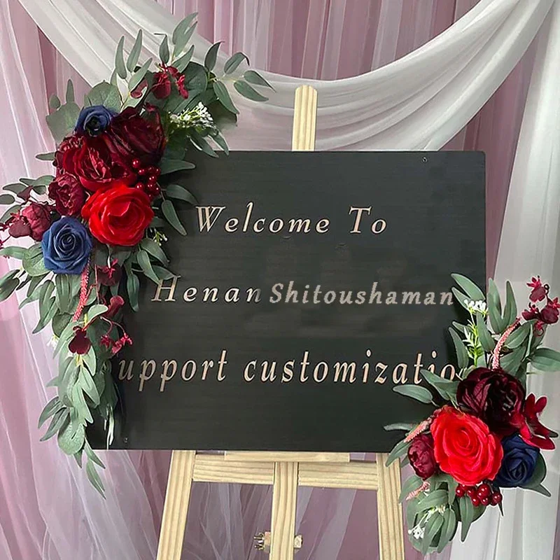 50CM Artificial Arch Flower Card Wedding Supplies Eucalyptus Sign Hanger Flower Set Wedding Decoration Background
50CM Artificial Arch Flower Card Wedding Supplies Eucalyptus Sign Hanger Flower Set Wedding Decoration Background