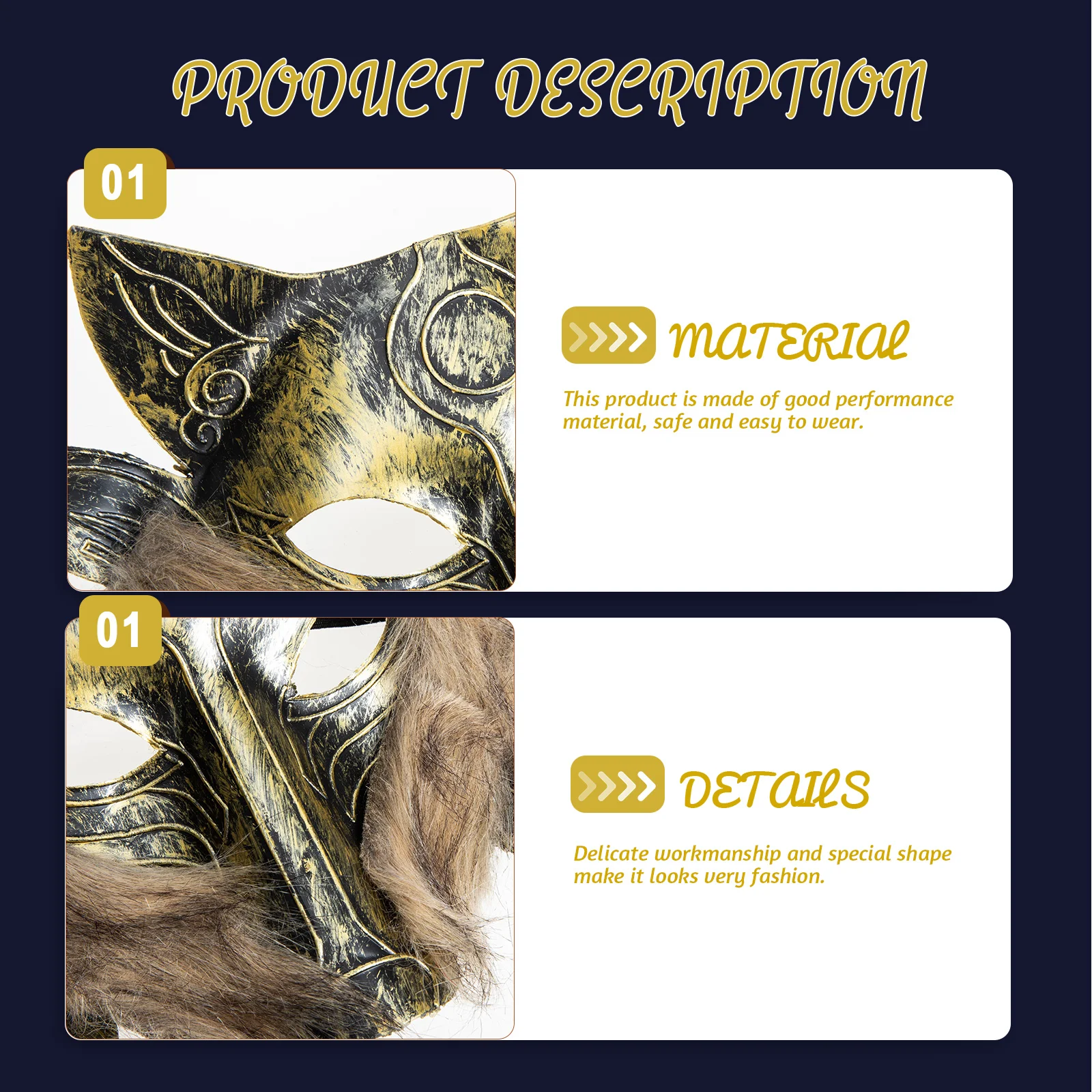 2 Pcs Wolf Head Mask Carnival Party Supplies Cosplay Decorative Halloween Photo Prop
2 Pcs Wolf Head Mask Carnival Party Supplies Cosplay Decorative Halloween Photo Prop
