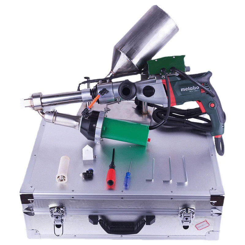 Plastic Pellet Extruder Gun Hopper Welding Gun Granules Extrusion Welder Machine Hot Air Plastic Welder LST-620