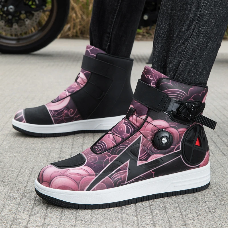 Summer New Motorcycle Boots Men Women Knight Outdoor Riding Anti-slip Spring Sneakers Shoes Bicycle Mountain Racing Road Speed
Summer New Motorcycle Boots Men Women Knight Outdoor Riding Anti-slip Spring Sneakers Shoes Bicycle Mountain Racing Road Speed
