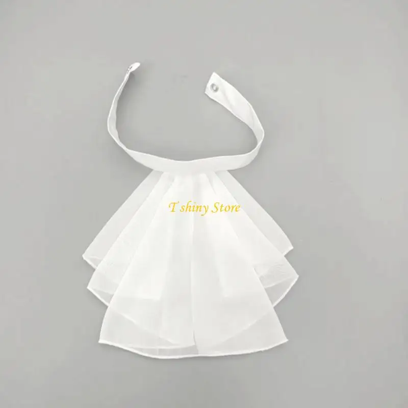 N58F Delicate Multilayer Detachable Faux Collar Decorative Collar Neckwear For Bridal Shower Special Occasion Dressingup
N58F Delicate Multilayer Detachable Faux Collar Decorative Collar Neckwear For Bridal Shower Special Occasion Dressingup