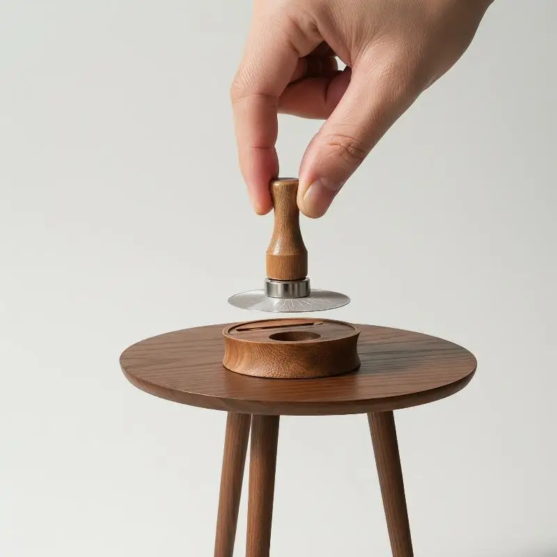 Espresso Puck Screen Magnetic Supplies With Wood Handle 51/53/58mm Stainless Steel Coffee Filter Mesh Magnetic Extractor Tools
Espresso Puck Screen Magnetic Supplies With Wood Handle 51/53/58mm Stainless Steel Coffee Filter Mesh Magnetic Extractor Tools