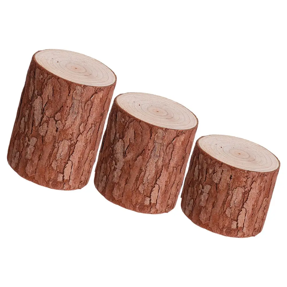 3 Pcs Wood Stump Decor Natural Cedar Tree Stumps DIY Props Small Stand Base Wall Display Wooden Pillar Stands Tea Light
3 Pcs Wood Stump Decor Natural Cedar Tree Stumps DIY Props Small Stand Base Wall Display Wooden Pillar Stands Tea Light