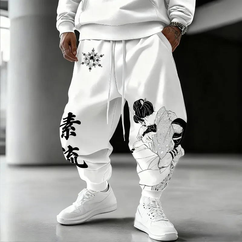 2025 Autumn Winter Men's Sweatpants Japanese Anime Demon Slayer Akaza Graphics Male Clothes Oversized Pure Cotton Causal Pants
2025 Autumn Winter Men's Sweatpants Japanese Anime Demon Slayer Akaza Graphics Male Clothes Oversized Pure Cotton Causal Pants