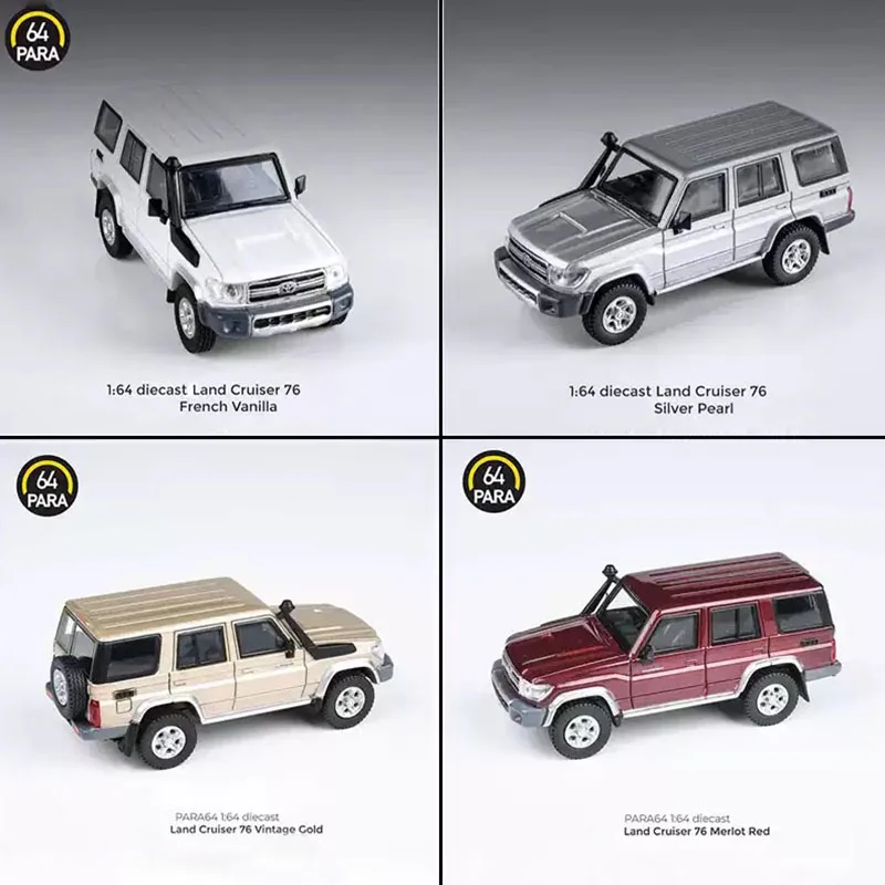 PARA 1:64 Scale Land Cruiser LC76/LC71 Alloy Model Car Classics Adult Souvenir Gift Static Display
PARA 1:64 Scale Land Cruiser LC76/LC71 Alloy Model Car Classics Adult Souvenir Gift Static Display