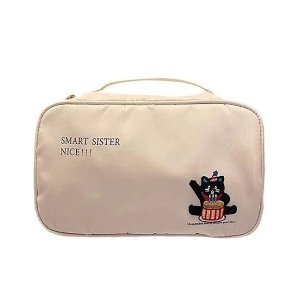 Cartoon Underwear Storage Bag Handheld Large Capacity Underwear Packing Cube Breathable with Zipper Socks Sorting Bag Travel
Cartoon Underwear Storage Bag Handheld Large Capacity Underwear Packing Cube Breathable with Zipper Socks Sorting Bag Travel