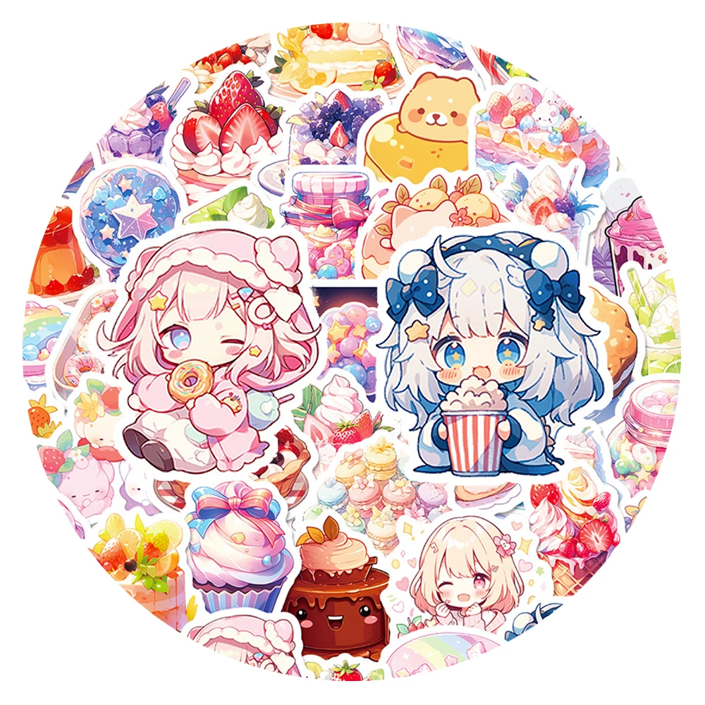 10/30/50pcs Cute Delicious Dessert Series Stickers Cartoon Cake Ice Cream Decals Notebook Water Bottle Phone Kawaii Girl Decals
10/30/50pcs Cute Delicious Dessert Series Stickers Cartoon Cake Ice Cream Decals Notebook Water Bottle Phone Kawaii Girl Decals