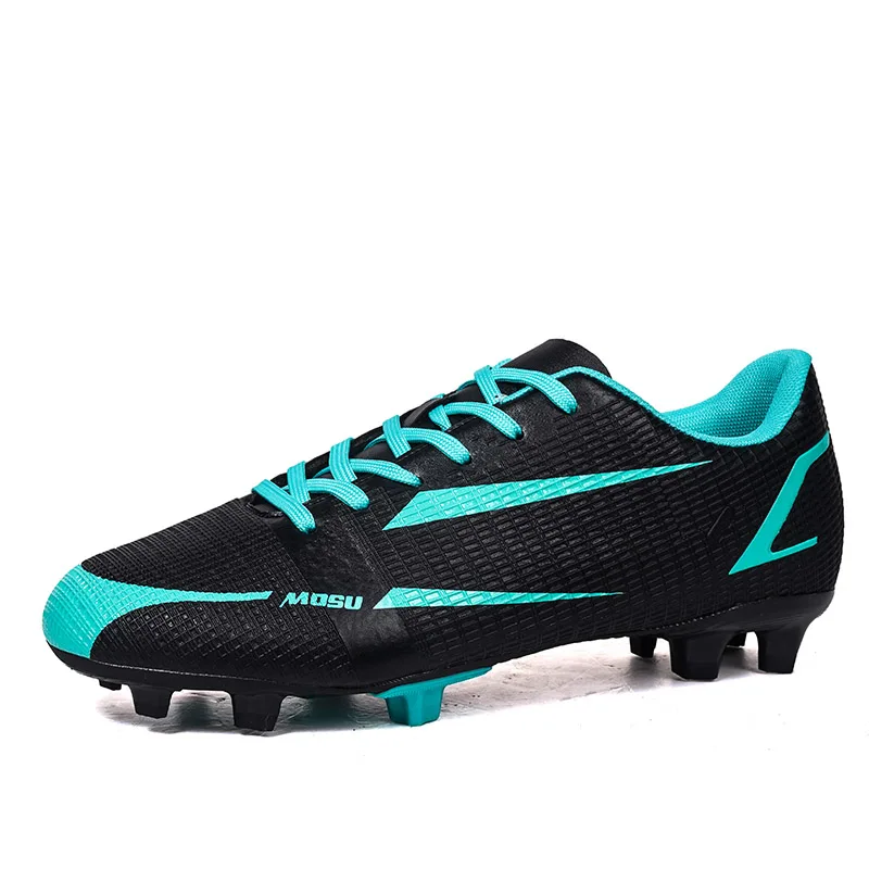 Men Women Football Shoes Ankle Soccer Shoes Breathable Spiked Soccer Cleats Non-Slip Futsal Training Sneakers Football Boots 
Men Women Football Shoes Ankle Soccer Shoes Breathable Spiked Soccer Cleats Non-Slip Futsal Training Sneakers Football Boots